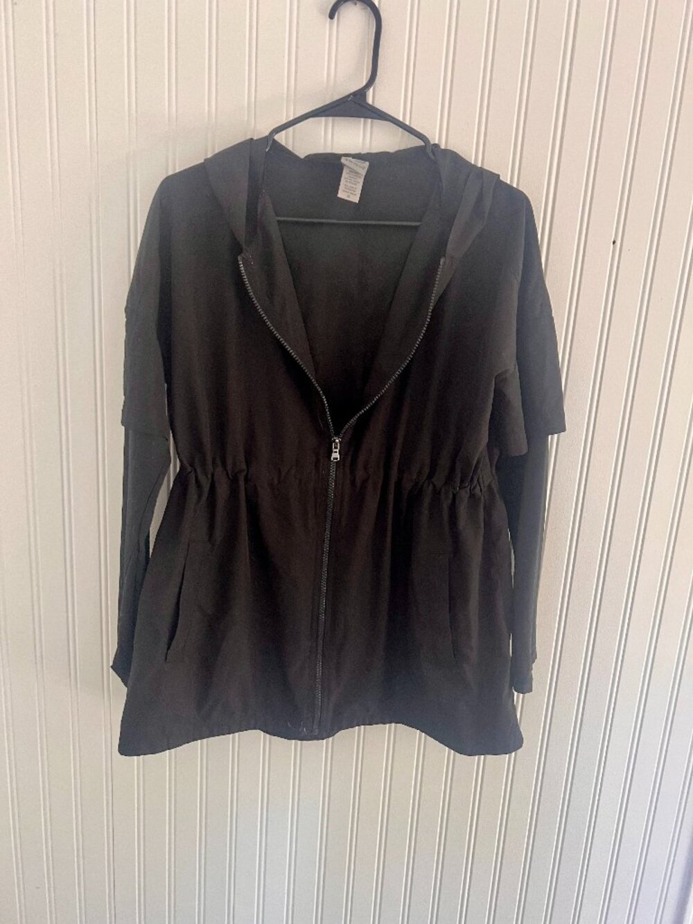Black Champion Windbreaker